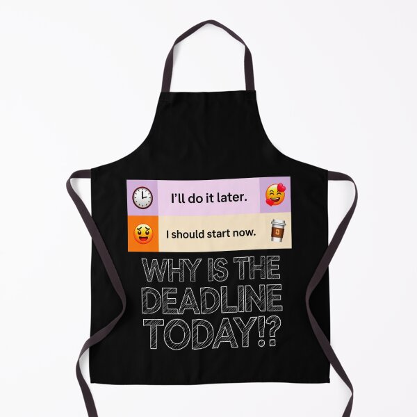 Item preview, Procrastination Deadline Panic designed and sold by Taans-Creation.