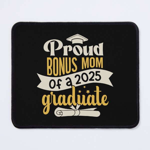 Item preview, Graduation 2025 Proud Bonus Mom Of A Graduate Family Celebration designed and sold by eclecTEEq.