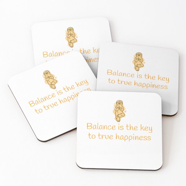 Item preview, Balance is the key to true happiness designed and sold by NLightner.