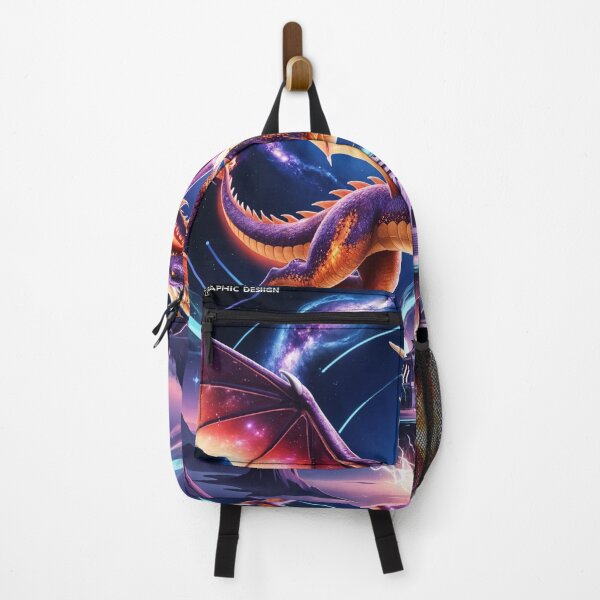 Item preview, Cosmic Fire Dragon - Galaxy Fantasy Art for Gamers & Fans designed and sold by Bilikaru.