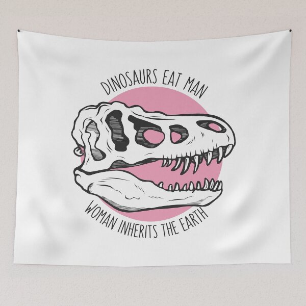 Item preview, Dinosaurs Eat Man designed and sold by Angry Swan Designs.