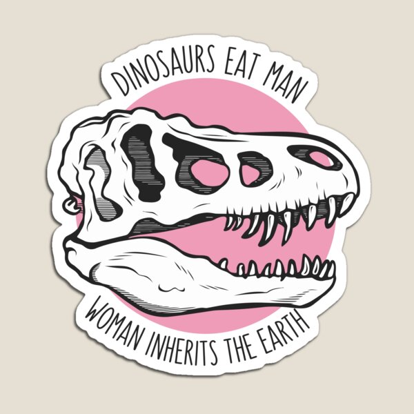 Item preview, Dinosaurs Eat Man designed and sold by Angry Swan Designs.