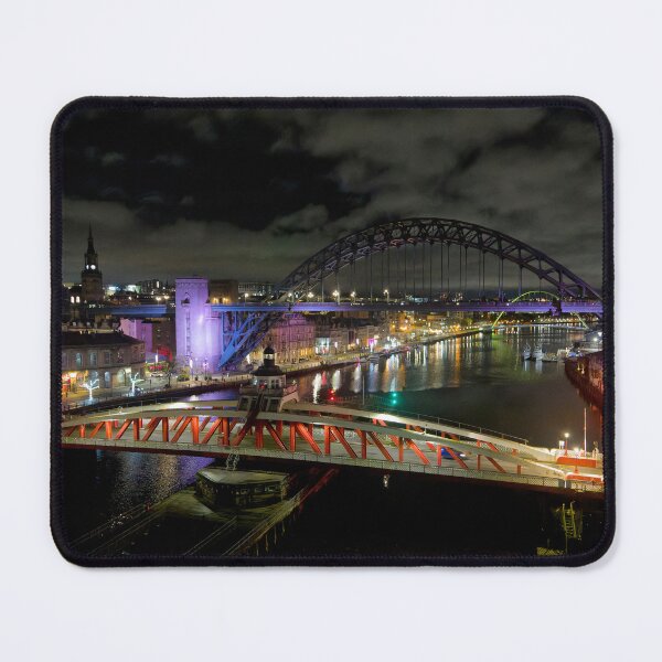 Item preview, Tyne Bridges at Night designed and sold by Violaman.