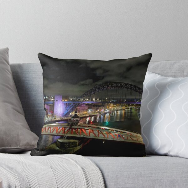 Item preview, Tyne Bridges at Night designed and sold by Violaman.