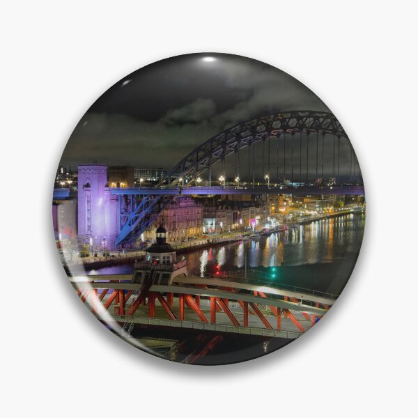 Item preview, Tyne Bridges at Night designed and sold by Violaman.