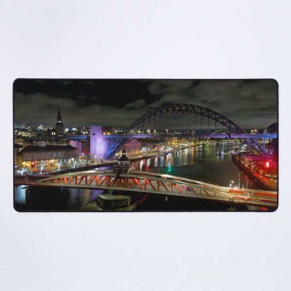 Item preview, Tyne Bridges at Night designed and sold by Violaman.