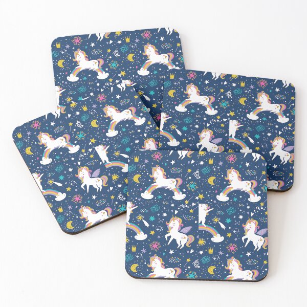 Item preview, Childish Seamless  With Unicorns designed and sold by Masonixem.