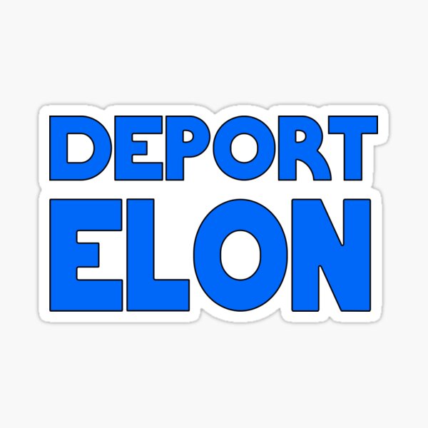 Artikel-Vorschau von Elon-Alternative deportieren, designt und verkauft von BKNation.