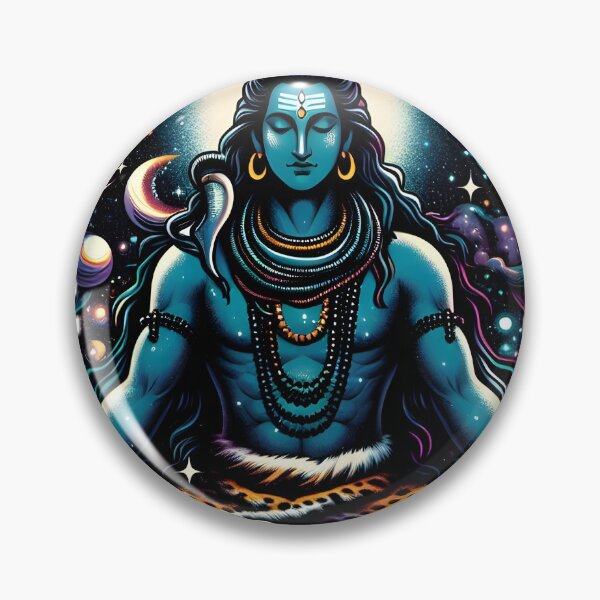 Item preview, Maha Shivaratri Cosmic Divine Lord Shiva designed and sold by InevitableAum.