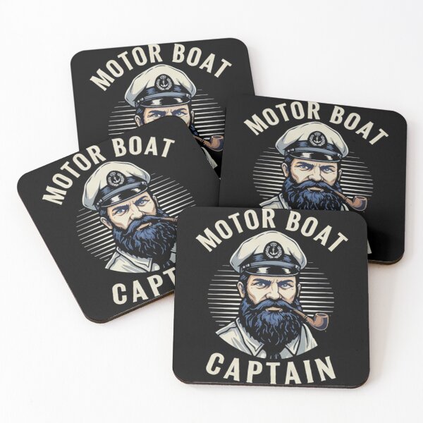Item preview, Motor Boat Captain designed and sold by studiopekepeke.