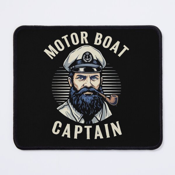 Item preview, Motor Boat Captain designed and sold by studiopekepeke.