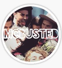 McBUSTED Sticker