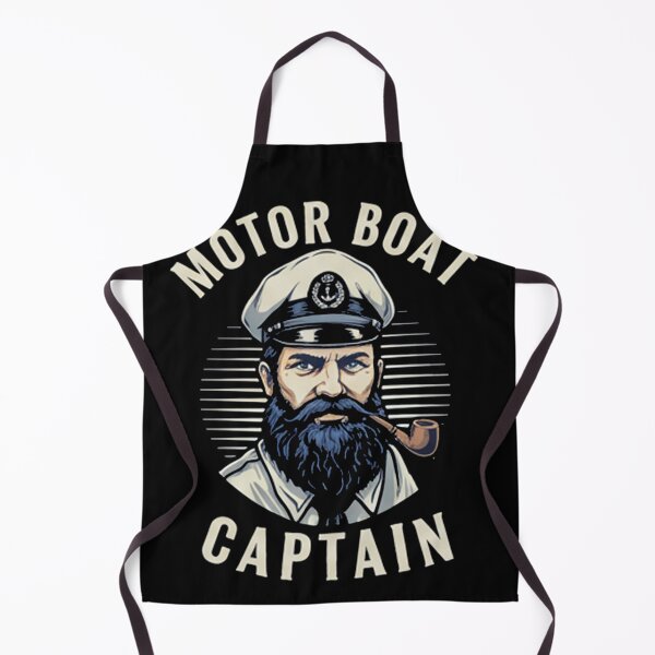 Item preview, Motor Boat Captain designed and sold by studiopekepeke.