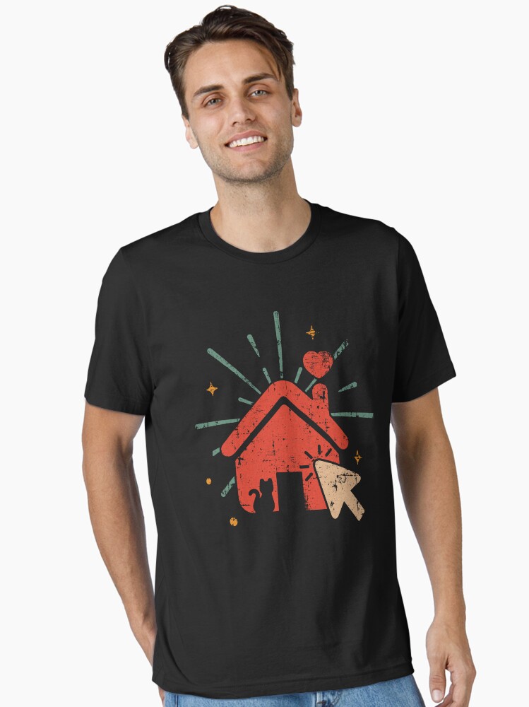 Thumbnail 1 of 7, Essential T-Shirt, Home designed and sold by v-nerd.