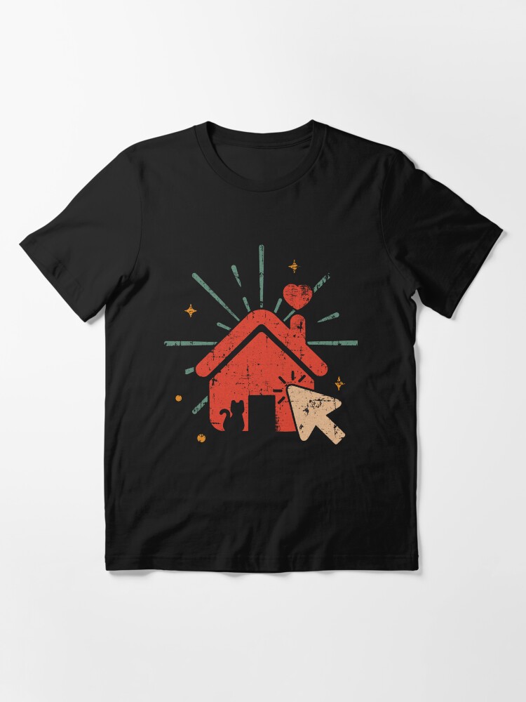 Thumbnail 3 of 7, Essential T-Shirt, Home designed and sold by v-nerd.