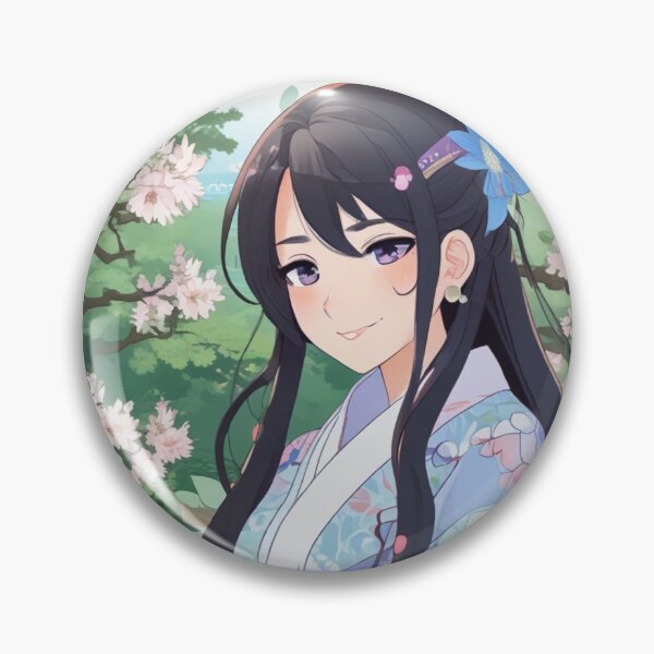 Item preview, Kawaii Girl In Kimono designed and sold by BeeStylishTees.