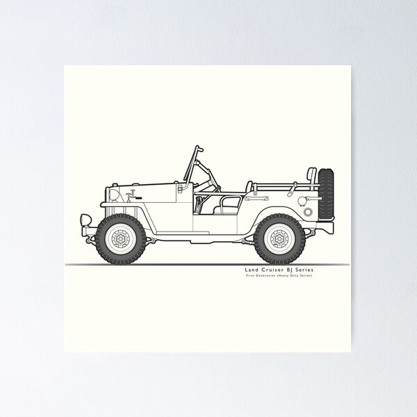 Item preview, The Art of Wheels: Land Cruiser BJ Series - type iii designed and sold by anuaramir.