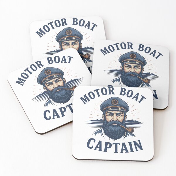 Item preview, Motor Boat Captain designed and sold by studiopekepeke.