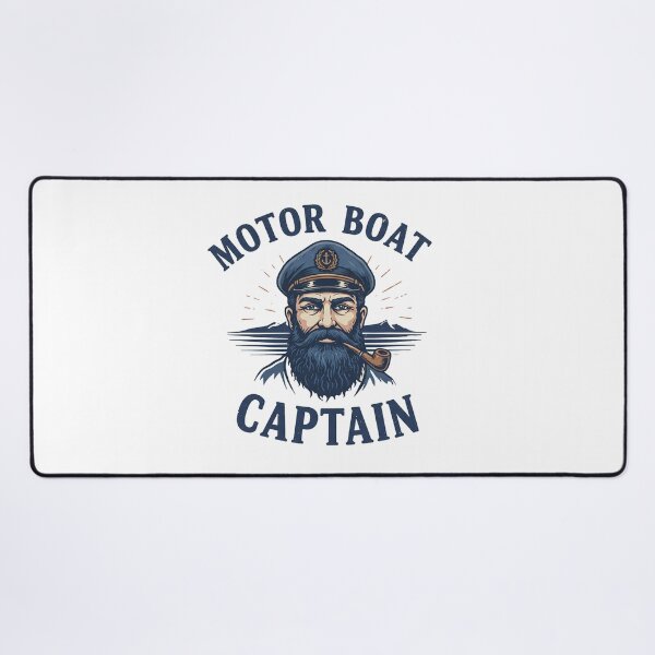 Item preview, Motor Boat Captain designed and sold by studiopekepeke.