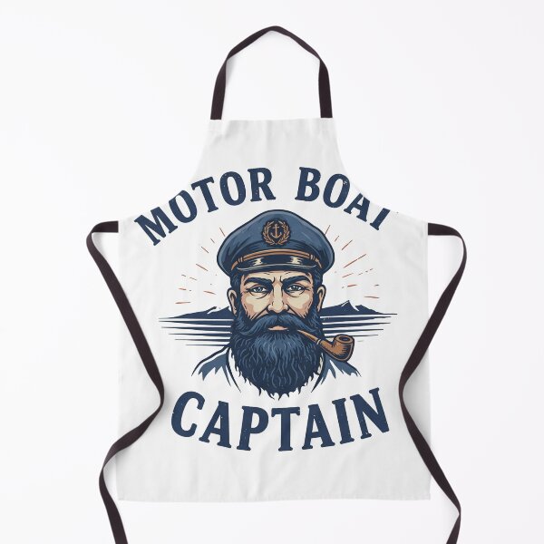 Item preview, Motor Boat Captain designed and sold by studiopekepeke.