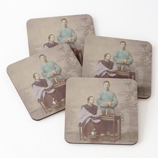Item preview, Chinese Couple around 1870 designed and sold by 19th Century in Color.