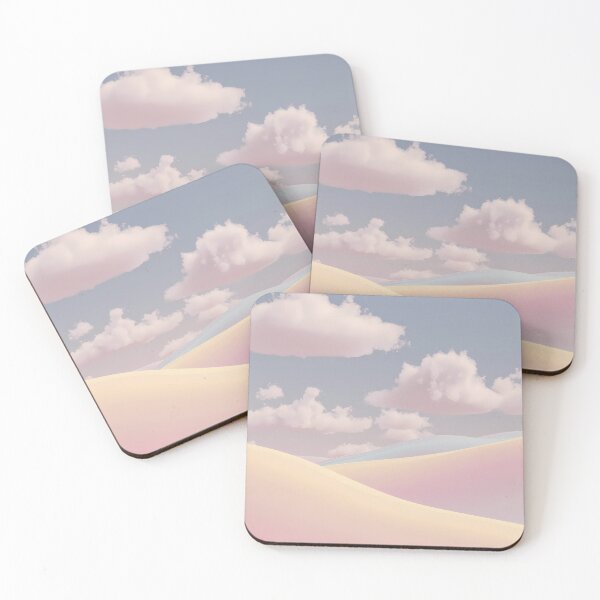 Item preview, Desert Pastel Landscapes Soft Hues Colors Art Views designed and sold by ART ATTACK ZONE.