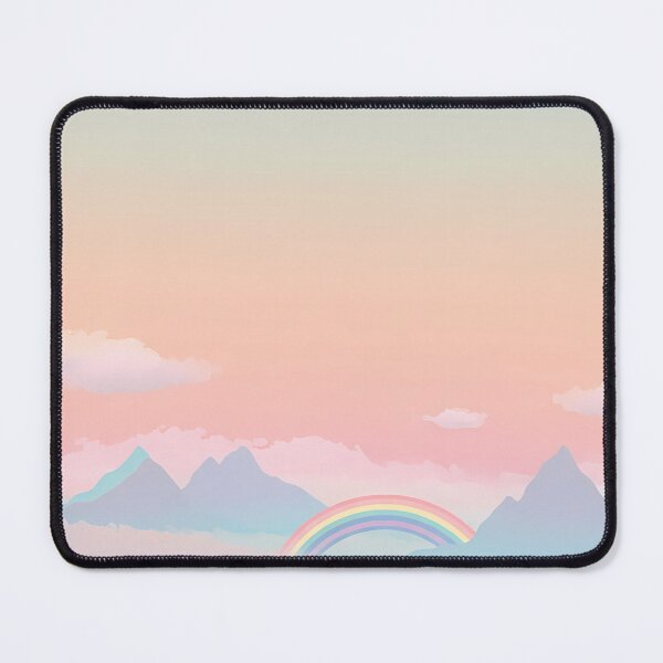 Item preview, Rainbow Pastel Landscapes Soft Hues Colors Art Views designed and sold by ART ATTACK ZONE.