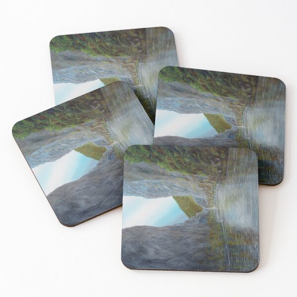 Item preview, Wassertal - a fictional gorge as an archaic motif designed and sold by art paintings.