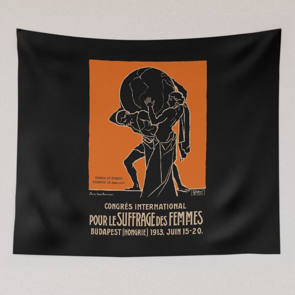 Item preview, Congrés International Pour Le Suffrage des Femmes - 1913 designed and sold by joshcartoonguy.