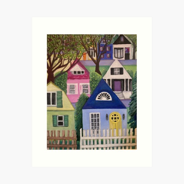 Item preview, Colorful Village designed and sold by Jeanne Henner.