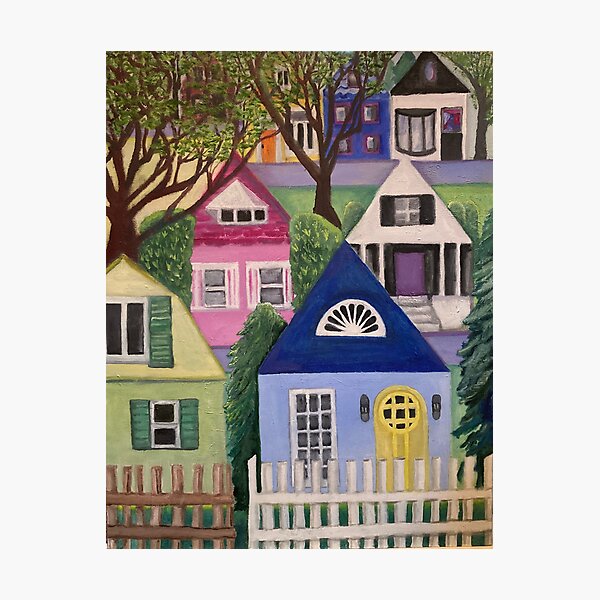 Item preview, Colorful Village designed and sold by Jeanne Henner.