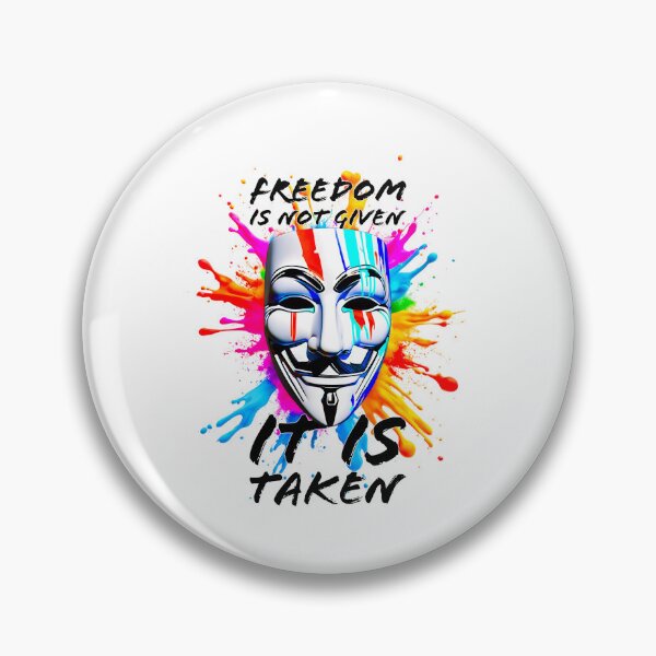 Item preview, Protest slogans. Anonymous. Freedom. designed and sold by Drone-tees.