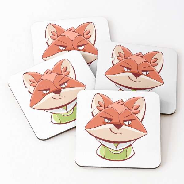 Item preview, Sly Fox cartoon cute funny character designed and sold by xiukab.