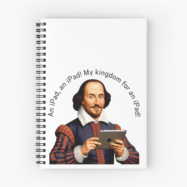 Item preview, William Shakespeare v Modern Tech. Funny Quote. designed and sold by Shoot-The-Moon.