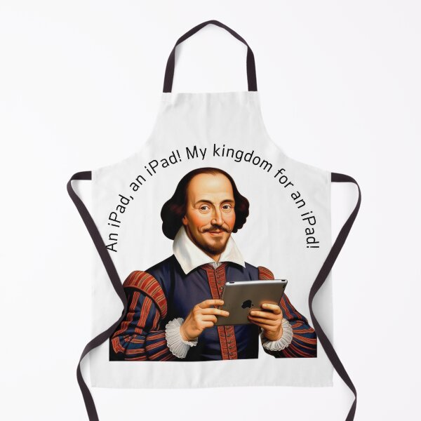 Item preview, William Shakespeare v Modern Tech. Funny Quote. designed and sold by Shoot-The-Moon.