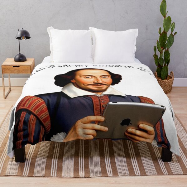 Item preview, William Shakespeare v Modern Tech. Funny Quote. designed and sold by Shoot-The-Moon.