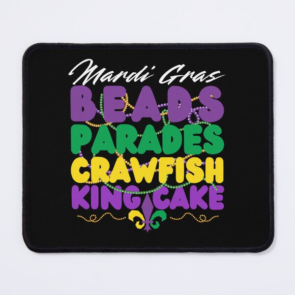 Item preview, MARDI GRAS Beads parades crawfish kingcake designed and sold by droolingdreams.