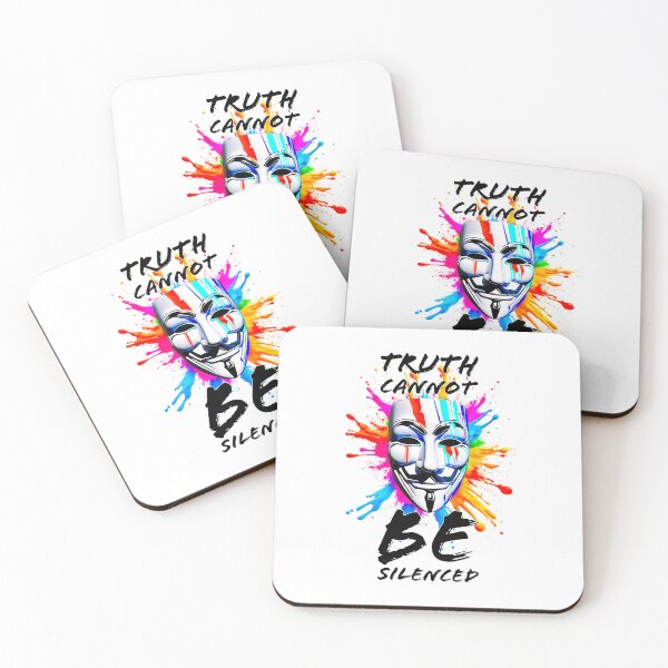 Item preview, Protest slogans. Anonymous. Truth cannot be silenced. designed and sold by Drone-tees.