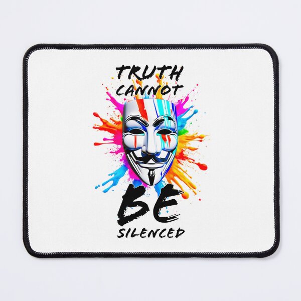 Item preview, Protest slogans. Anonymous. Truth cannot be silenced. designed and sold by Drone-tees.