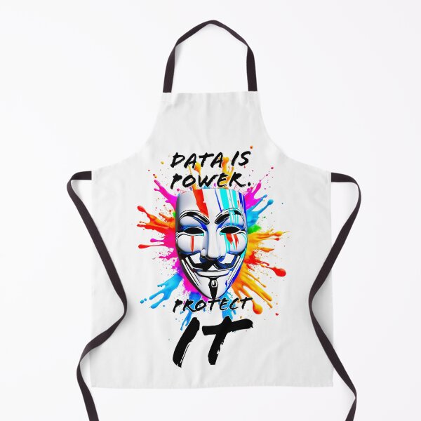 Item preview, Protest slogans. Anonymous. Data is power, protect it. designed and sold by Drone-tees.