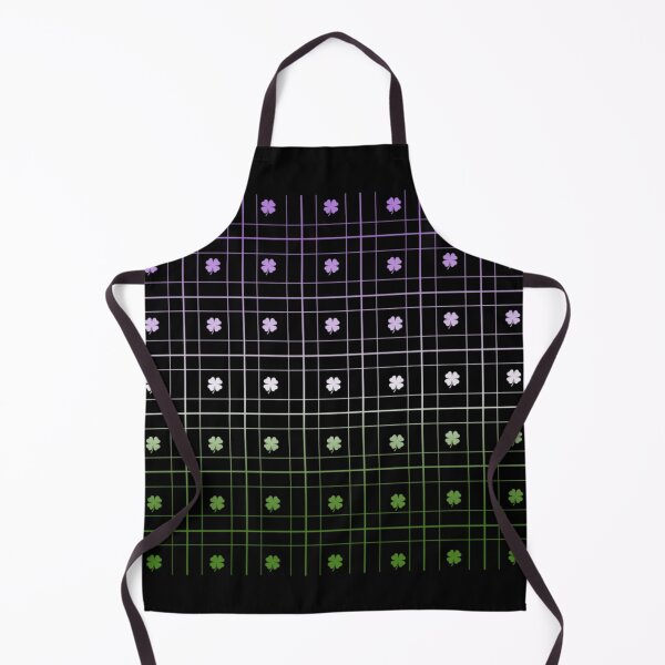 Item preview, St Patrick's Day Graphic, Genderqueer pride flag graphic, 4 leaf clover, Lucky 4 leaf clover, St Patrick's Day, 17th March, LGBTQ, Irish Pride, designed and sold by PrideBeProud.