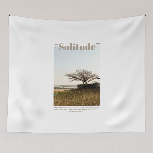 Item preview, Solitude designed and sold by artby. Senpai.