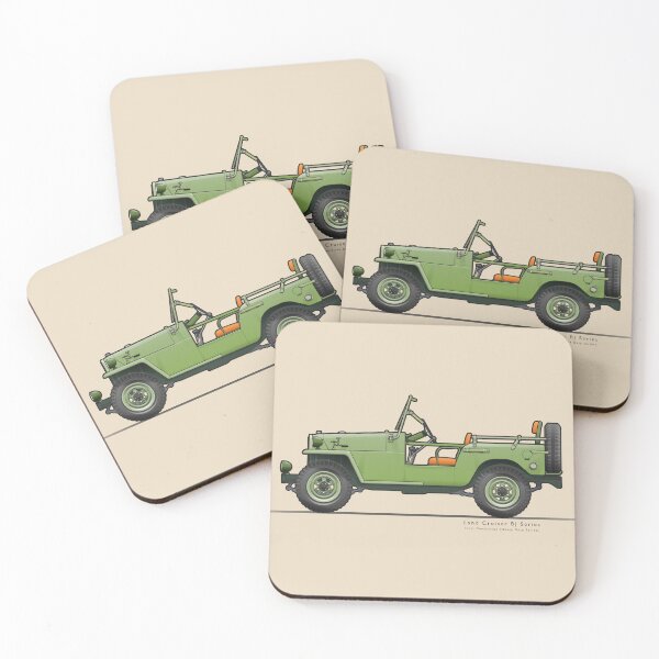 Item preview, The Art of Wheels: Land Cruiser BJ Series - type i designed and sold by anuaramir.