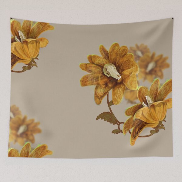 Item preview, Fox Flowers, Painting 2 designed and sold by AK-Hevonen.