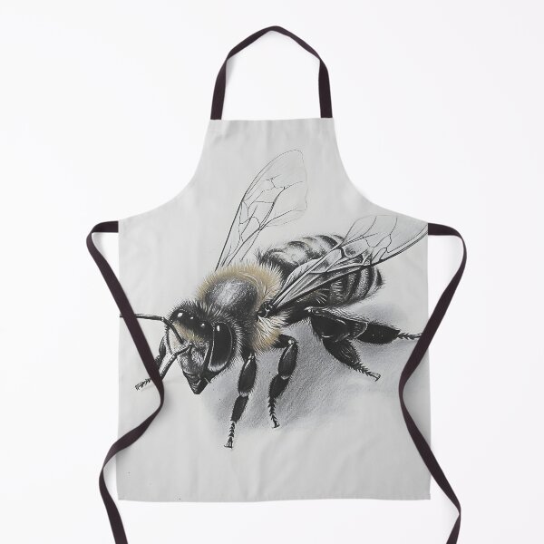 Item preview, Realistic Bee pencil drawing designed and sold by Pencil-Art.