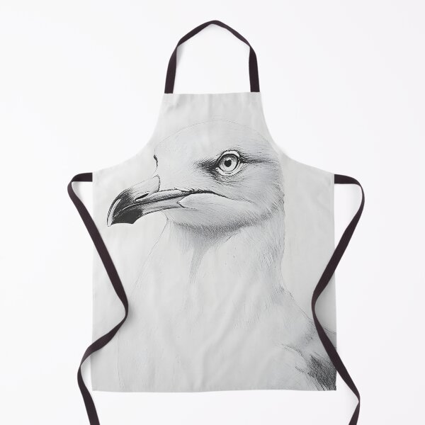 Item preview, Realistic Seagull Pencil Drawing designed and sold by Pencil-Art.