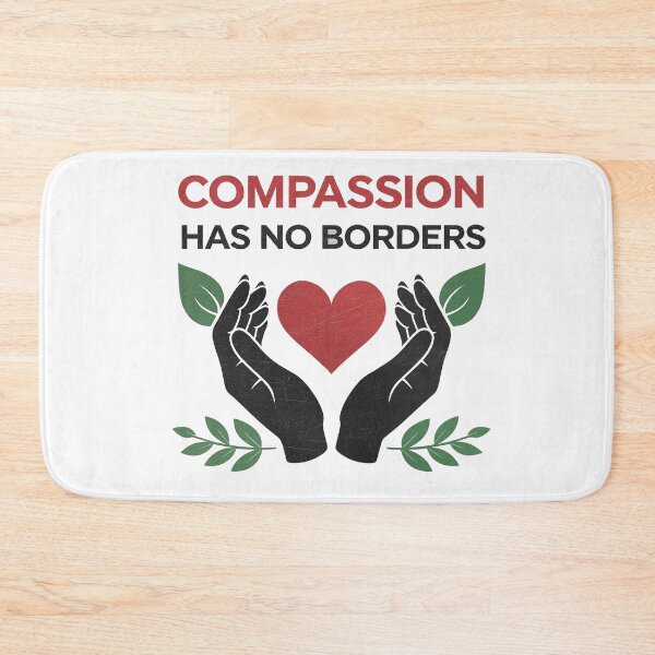 Item preview, Compassion Has No Borders  designed and sold by studiopekepeke.