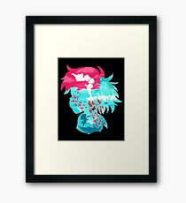 My Friend in the sea Framed Print