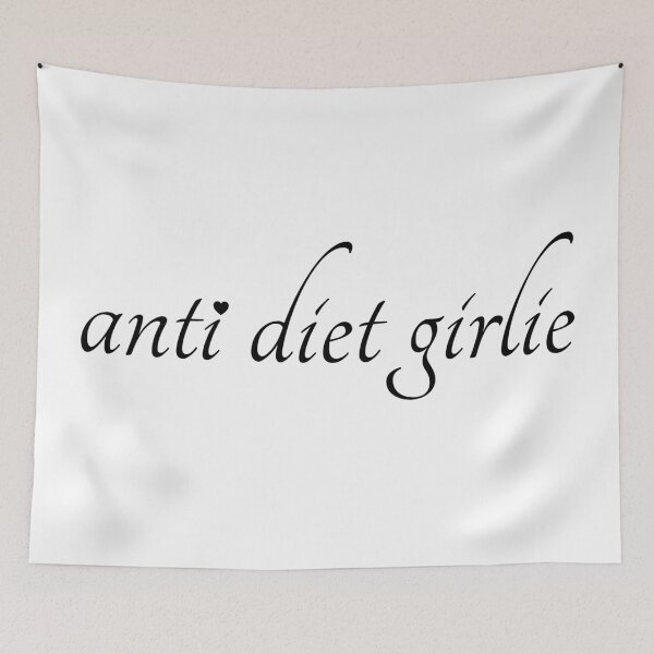Item preview, anti diet girlie | body positivity & intuitive eating movement designed and sold by allogy.
