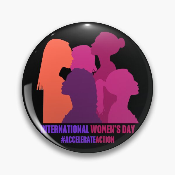 Item preview, International Women's Day #AccelerateAction T-Shirt Celebrating All Women Kind Love & Support designed and sold by Merch Your Vibes.